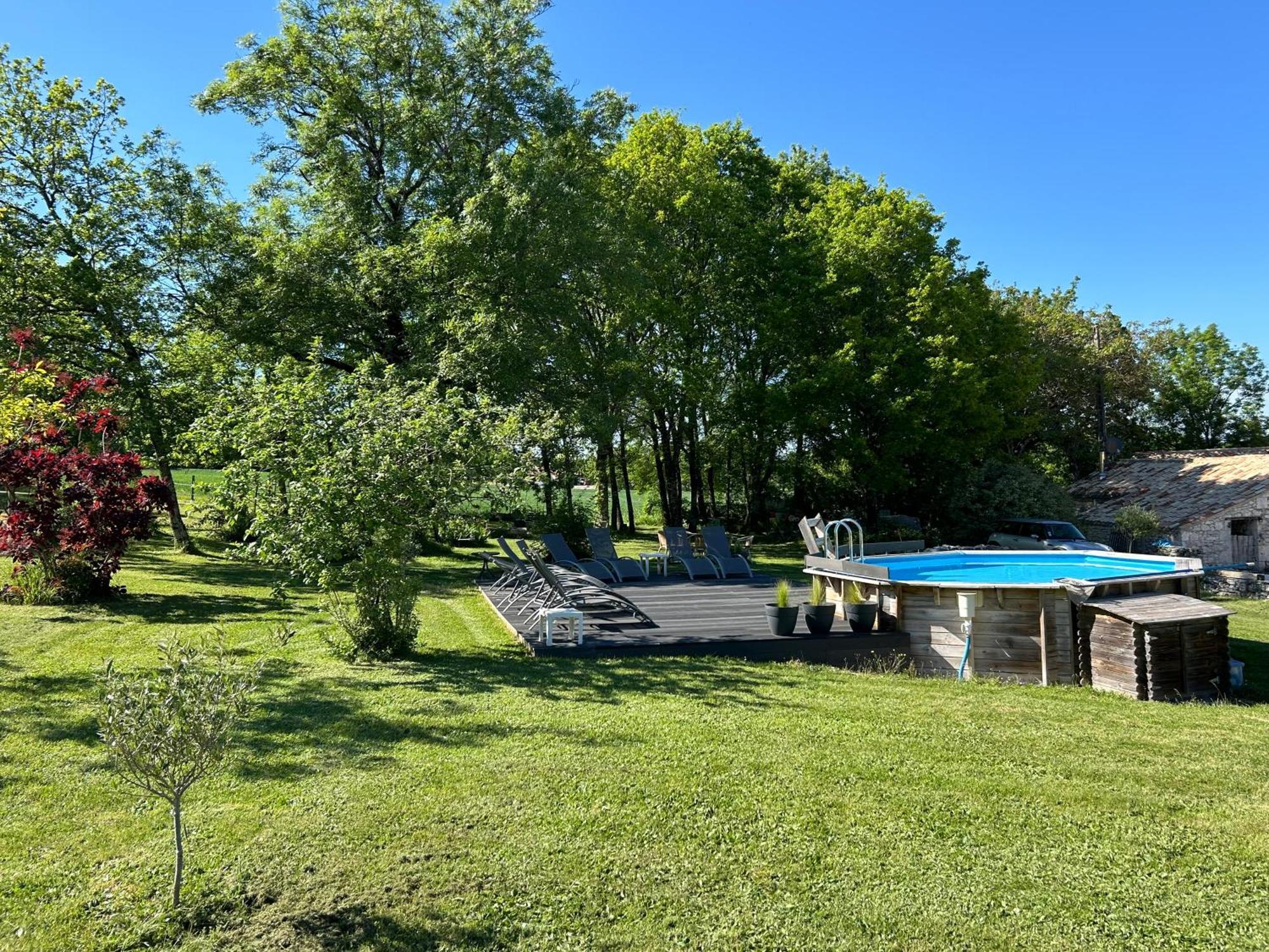 Vila Les Fontanelles Du Quercy Blanc Montcuq Exteriér fotografie
